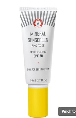 #ad Mineral Sunscreen Zinc Oxide Broad Spectrum SPF 30