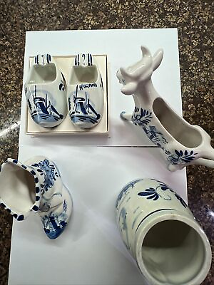 #ad delft blue hand painted holland
