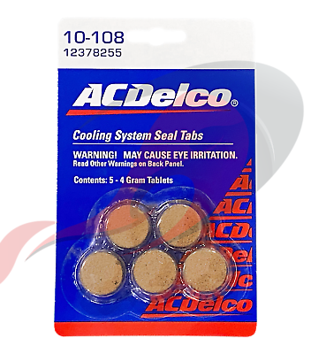 #ad Genuine GM ACDelco Coolant System Sealing Tabs Stop Leak 12378255