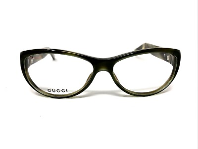 #ad GUCCI Eyeglasses Frames GG2503 5UI 55 13 130 Green Full Rim WQ78