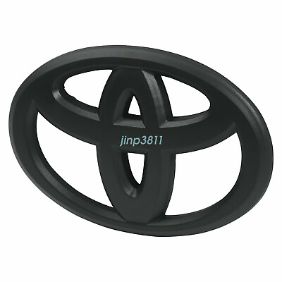 #ad 1 Piece – Matte Black Steering Wheel Overlay fits Toyota Various Models