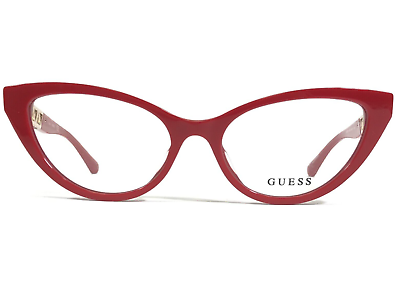 #ad Guess Eyeglasses Frames GU2783 066 Red Gold Cat Eye Full Rim 54 17 140