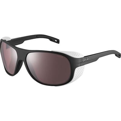 #ad Bolle Graphite Sunglasses Black White Matte Phantom Black Gun Photochromic