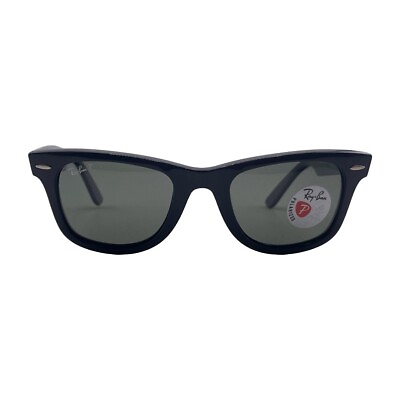 #ad Ray Ban RB2140 Wayfarer Black Sunglasses 50mm 22mm 150mm 901 58