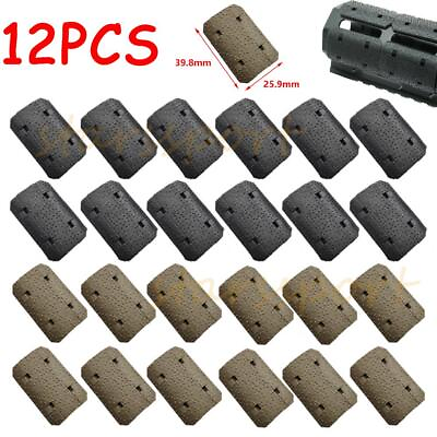 #ad M Lok Rail Cover Low Profile SNAP IN Slot Covers for MLOK System Black Tan