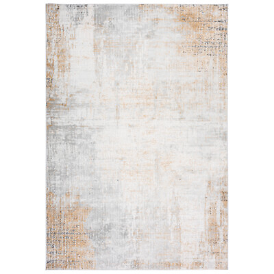 #ad SAFAVIEH Vogue Collection VGE208F Grey Gold Rug