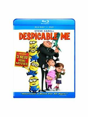#ad Despicable Me Blu ray Blu ray By Steve CarellJason Segel VERY GOOD