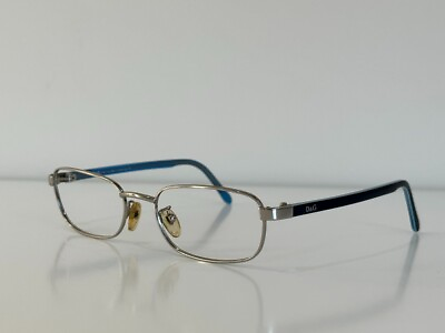 #ad DOLCE amp; GABBANA DG 2022 294 Rectangle Black Blue Eyeglasses Optical Frame