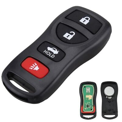 #ad Auto Car Keyless Entry Remote Control 4 Buttons Keys Fob Clicker $7.40