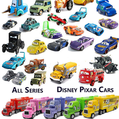 #ad Disney Pixar Cars Lot Lightning McQueen 1:55 Diecast Model Car Toys Boy New
