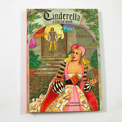 #ad Vintage Cinderella Pop Up Book Designed by John Strejan Book Hardcover