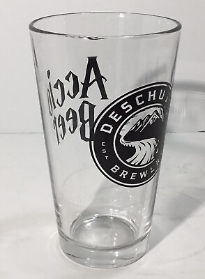 #ad RARE Deschutes Brewery Accio Beer Pint Glass