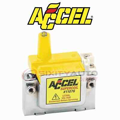 #ad ACCEL Ignition Coil for 1992 2000 Honda Civic Wire Boot Spark Plug op $102.69