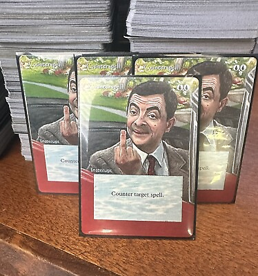 #ad MtG Magic the Gathering Mr Bean Counterspell