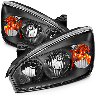 #ad Fit For 2004 2008 Chevy Malibu Headlamp Pair Replacement Left Right Headlight