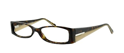 #ad New PRADA VPR04H 766 1O1 53 51mm Brown Havana Beige Eyeglasses Frames Only Italy