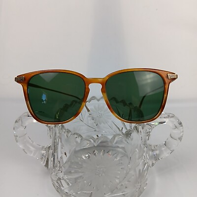 #ad SALT Sunglasses Polarized Lenses Autumn Tortoise Brown Gold Wire Earpiece
