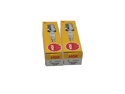 #ad NGK Spark Plug CR7HSA 2 Pack