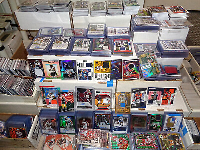 #ad Huge Football Panini Collection Auto Patch Memorabilia Rookie Insert 20 Card Lot