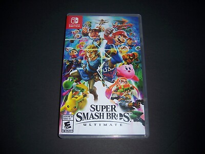 #ad Authentic Replacement Case Box *Case Only* for Super Smash Bros Ultimate