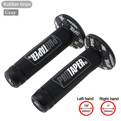 #ad For ProTaper Handlebar Grips Motorcycle Rubber Hand Grip Motocross Off