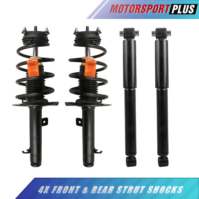 #ad 4PCS Front amp; Rear Struts Shocks W Coil Spring For 2006 2007 Ford Focus