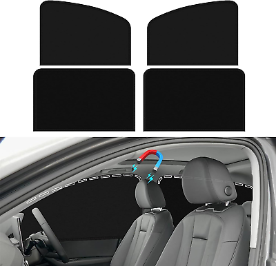 #ad Universal Side Window Sun Shade Magnetic Privacy Blinds Car Blackout Curtain for