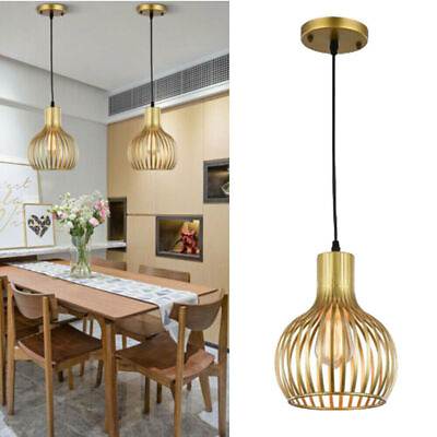 #ad Modern Kitchen Gold Chandelier Lighting Fixture Hanging Lamp Pendant Light