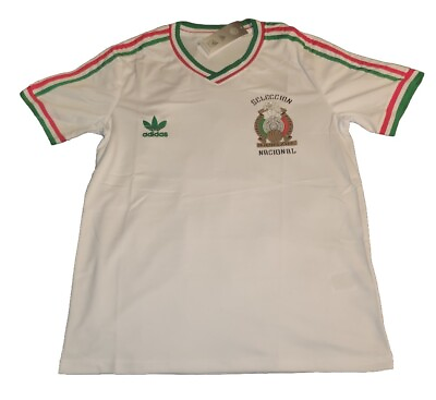 #ad Adidas Mexico Retro Away 1985 Classic Jersey New Mens Medium