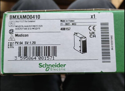 #ad Brand New Schneider BMXAMO0410 Programmable Logic Controller Module