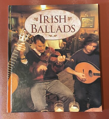 #ad Irish Ballads 1997 Hardcover