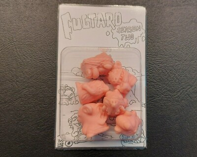 #ad Set of 6 Dead Bird Toys Fugtaro Mini Rubber Keshi Figures Series 2 Flesh $49.99