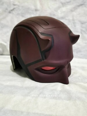 #ad Daredevil Cowl Helmet 3D Custom