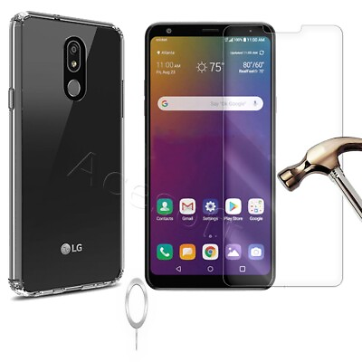 #ad Premium Real Screen Protector Portable TPU Case for LG Stylo 5 LM Q720PS Phone