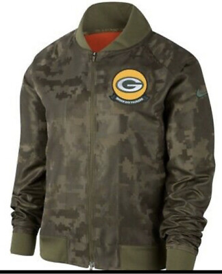 #ad Nike Green Bay Packers Salute to Service Sz XL AT7871 Women’s 2019 Jacket $110