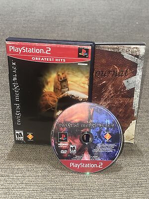 #ad Twisted Metal: Black Greatest Hits Sony PlayStation 2 2002 Complete Tested