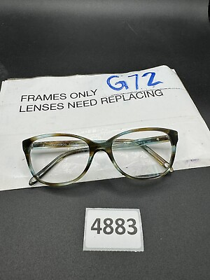 #ad Tiffany amp; Co. TF 2097 8124 Cat Eye Green Ocean Eyeglasses Frame 52 16 135 6373