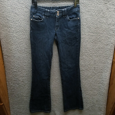#ad Michael Kors Women#x27;s 2 Pyramid Studded Blue Bootcut Jeans 29.5quot; 31quot; 7.25quot;