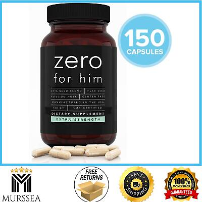 #ad Zero for Him Extra Strength Fiber Supplement for Men 150 Pure Supplement