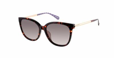 #ad Kate Spade Britton G S 0086 HA Dark Havana Brown Gradient Sunglasses