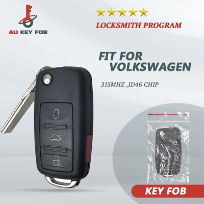 #ad Fits 2004 2005 2006 2007 2008 for Volkswagen Keyless Transmitter Remote Key Fob