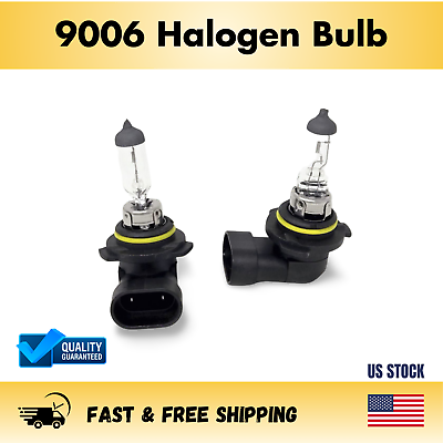 #ad 9006 Halogen Headlight Bulb Pair 2 Bulbs