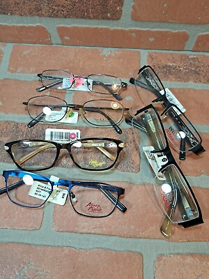 #ad Mixed Women#x27;s eyeglass frames eyewear various brands Lot Of 6 #5