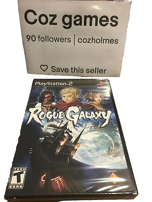 #ad Rogue Galaxy For The PS2 Brand New And Sealed Ntsc USA Release Rare