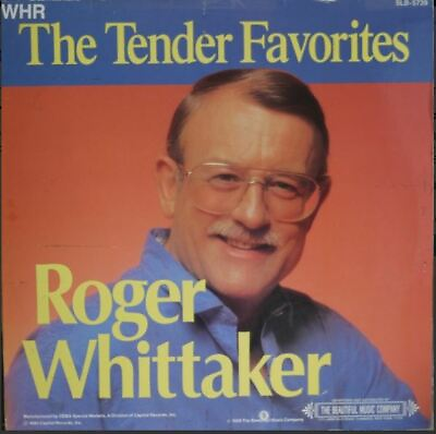 #ad Roger Whittaker The Tender Favorites Dbl. 33⅓ Vinyl LP Capitol NM SLB 1 57349