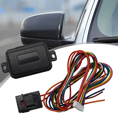 #ad Foldable Rearview Mirror Module for 12V Cars Improved Convenience and Style