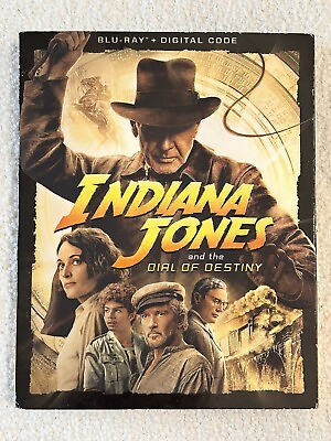 #ad Indiana Jones and the Dial of Destiny BLU RAY DIGITAL CODE New Sealed