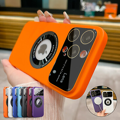 #ad For iPhone 14 Pro Max 14 13 Pro 12 Mag Safe Magnetic Lens Shockproof Case Cover