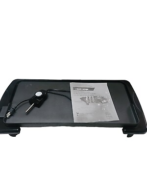 #ad BLACKDECKER Family Sized Electric Griddle with Drip Tray $10.20