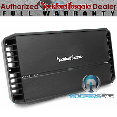 #ad ROCKFORD FOSGATE P1000X2 AMP 2 CH 2000W MAX SUBWOOFERS SPEAKERS AMPLIFIER NEW